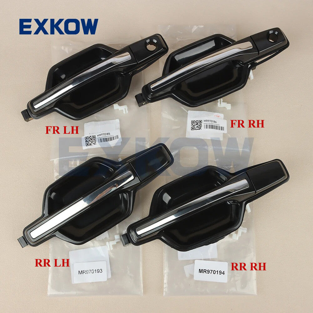 Front Rear Left Right Exterior Outside Door Handle for Mitsubishi Pajero 00-06
