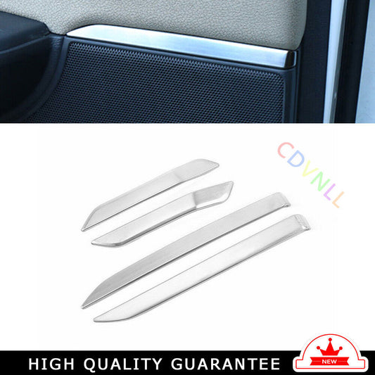 Inner Door Speaker Ring Cover Trim for Honda CRV CR-V 2017-2022 Silver Titanium