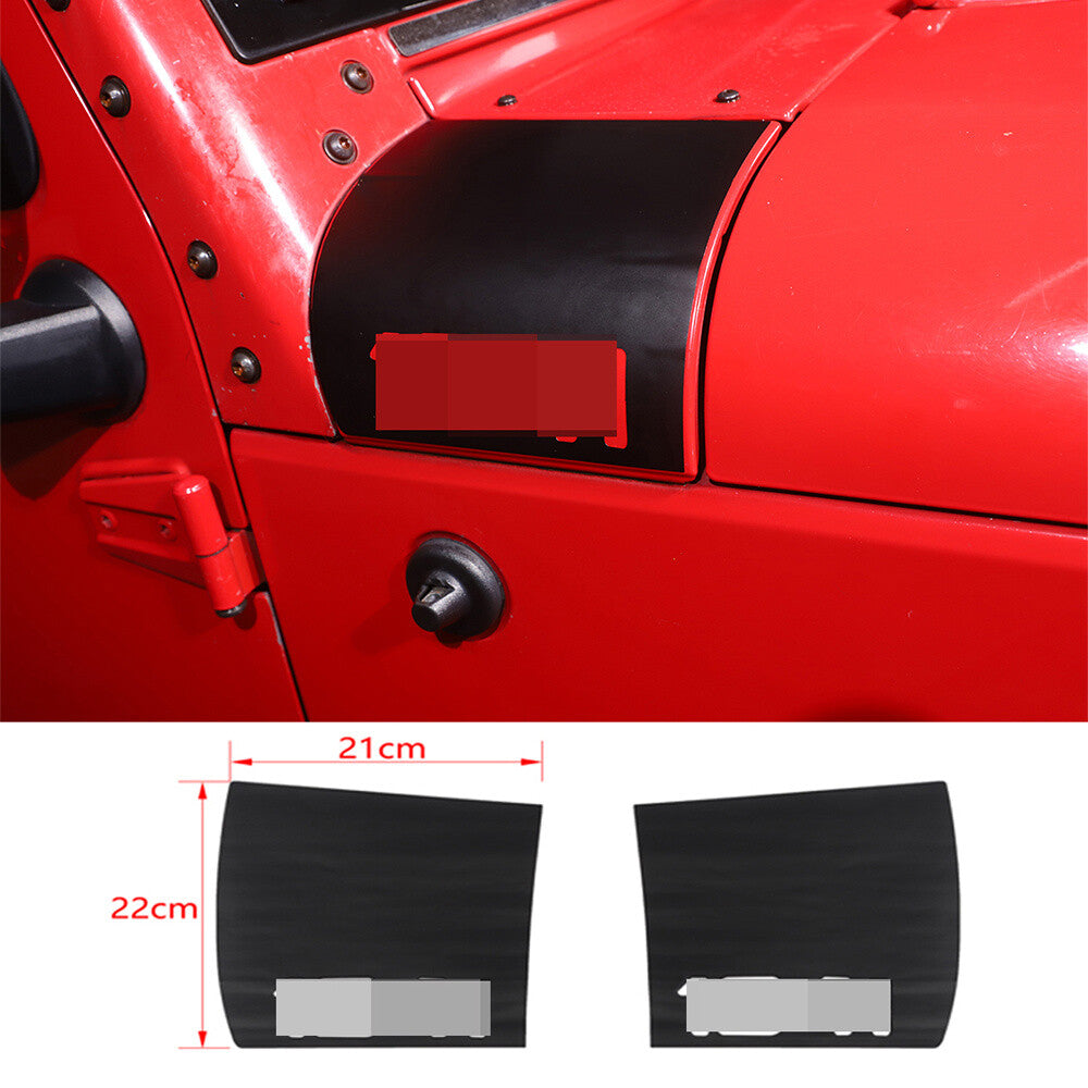 PVC 1941Logo Side Hood Body Armor Cowl Sticker Cover for Jeep for Wrangler JK 07-17
