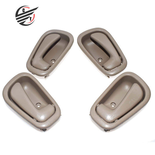 for Toyota Prizm Geo for Corolla 1998-2002 NEW Inner Inside Door Handle Set of 4pcs