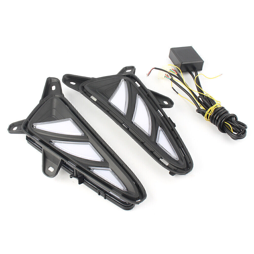 Dual Color LED Daytime Running Lights W/ Signal Fit 2016-up for Toyota C-HR CHR