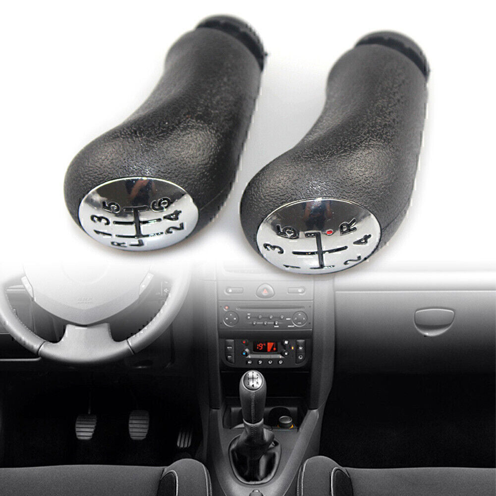 Shift Gear Knob 5/6 Speed Fit for RENAULT CLIO MK3 3 III MEGANE MK2 SCENIC MK2