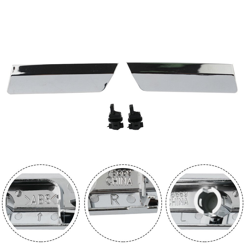 1 Set Washer Cover Cap Clips Drive Side Headlight new