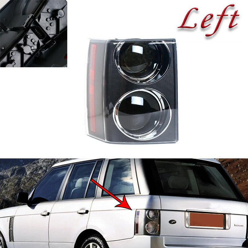 Left Black Rear Car Tail Light for Range Rover Vogue L322 2002-2009 1PCS