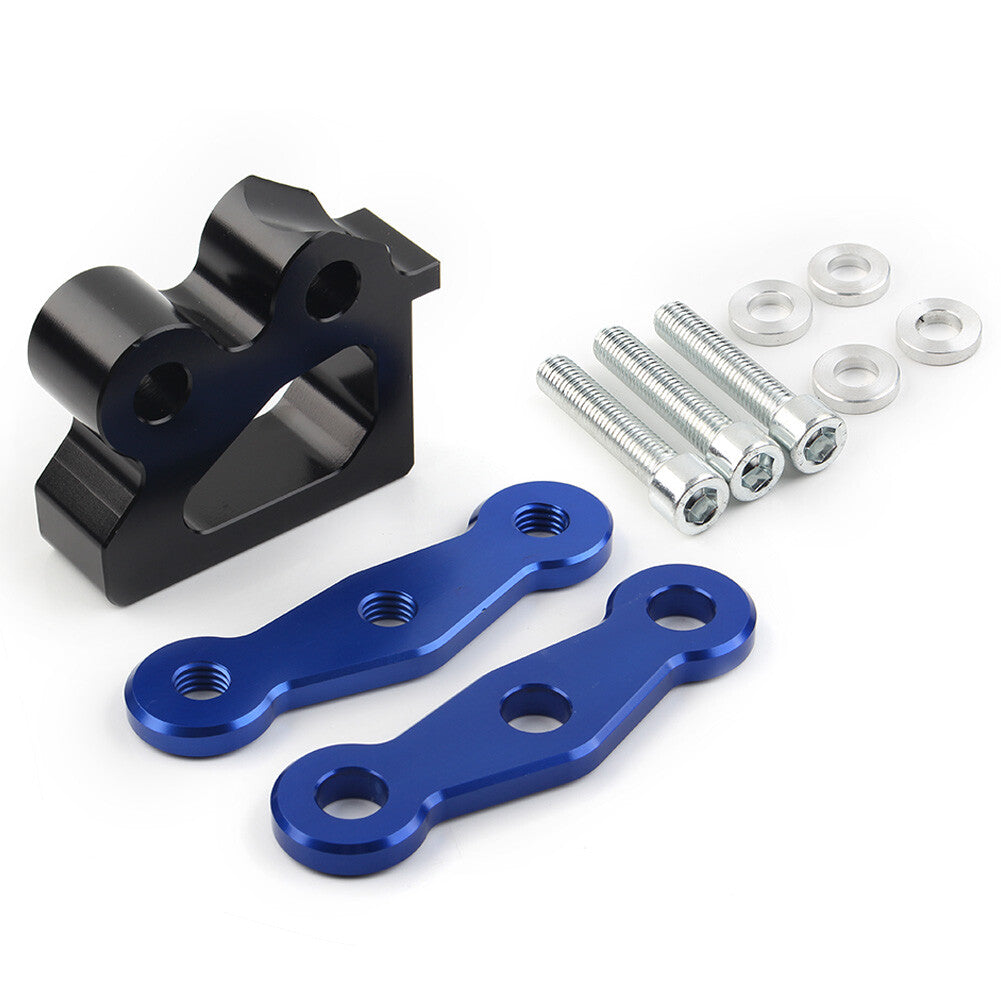 Blue for Honda Grom Msx125 Sf 2013-21 Inch Billet Rear Shuck Lowering Suspension