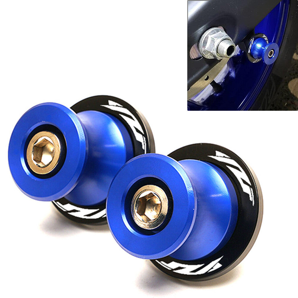 Blue Swingarm Spools Slider Stand ScrewsM6 for Yamaha YZF R1 R3 R6