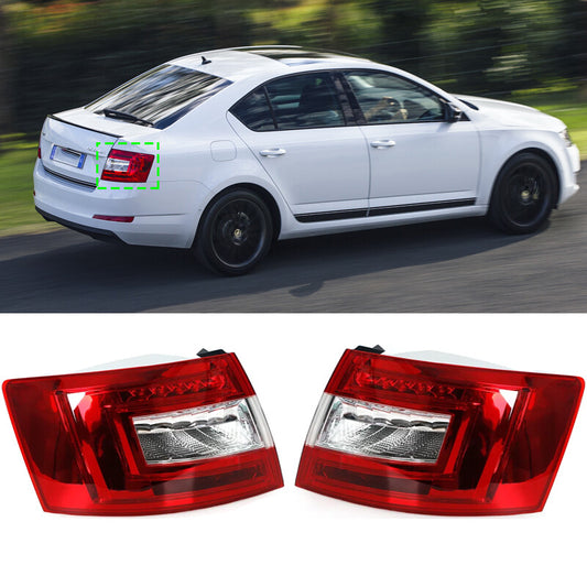 for Skoda Octavia 2015 2016 2017 Tail Light Housing Rear Lamp Taillight Cover