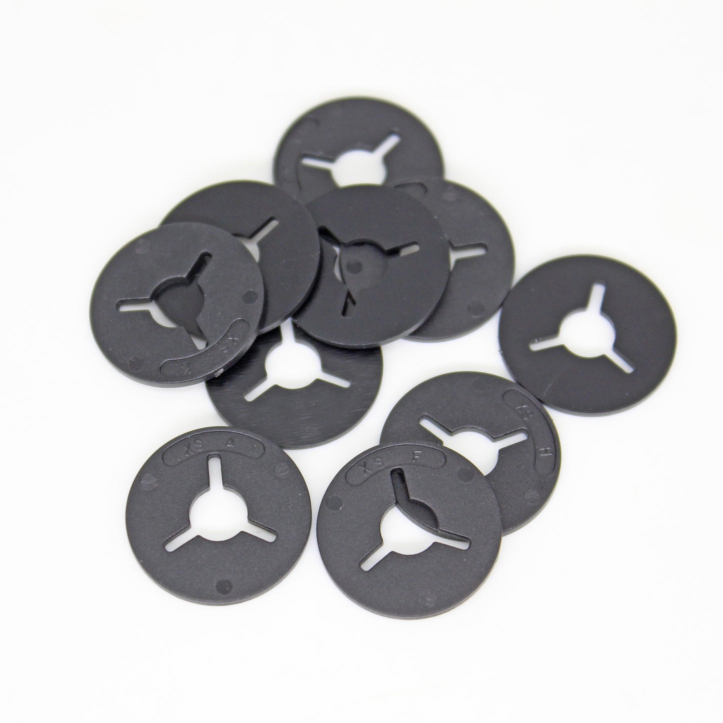 10x Plastic Fastener Washer Clips for VW for Audi Rear Bumper Trim 6N0-129-355