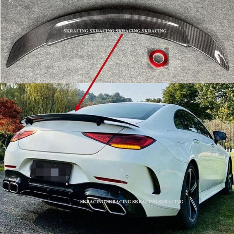 Suitable for Mercedes-Benz W257, CLS450, and CLS53 models from 2019 to 2021. carbon fiber rear cargo bed wing.