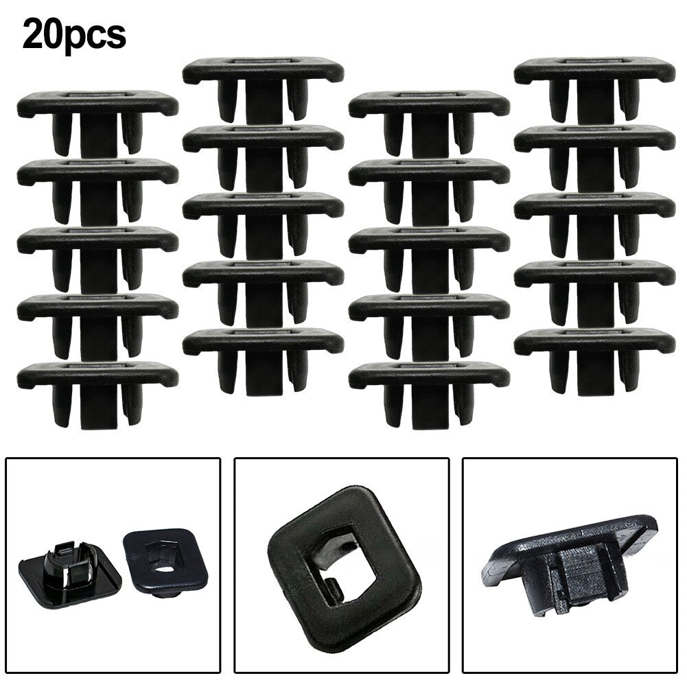 20x Front Radiator Grille Grommet Grill Nut Retainer Clip for Nissan 62380-U7400