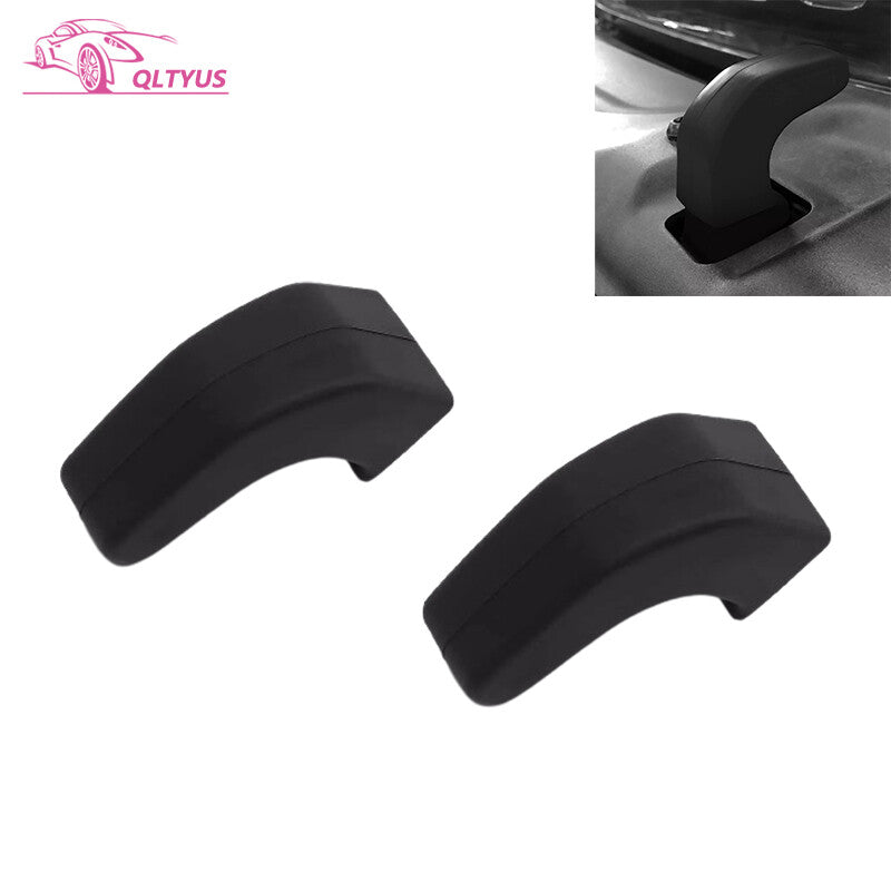 Black bumper tow hook cover for Jeep for Wrangler JK JL Gladiator JT 2007-2022