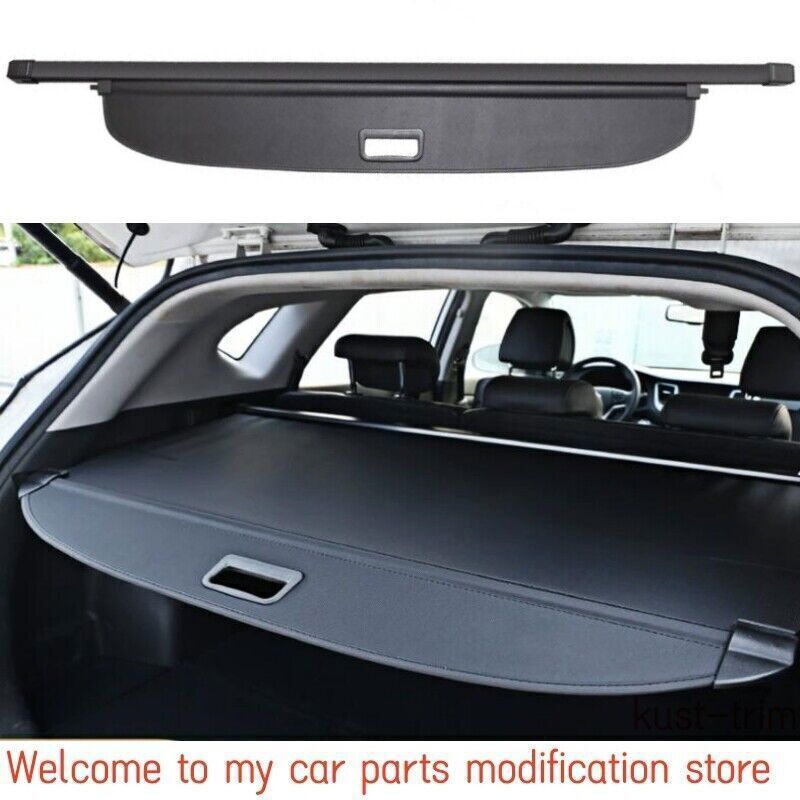 Black Car Rear Trunk Cargo Luggage Shade Fit for Ford Edge 2016-2021 cover trim