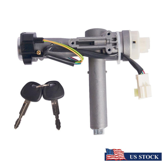 1Set New Car Ignition Lock Cylinder Switch W/ 2 Keys For Optima Sonata 2001-2006