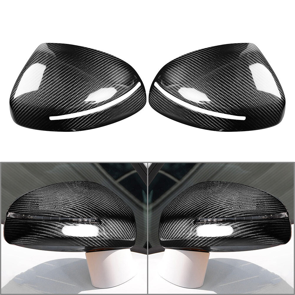 Rearview Door Mirror Cover Side Wing Mirror Protective Cap for Audi TT TTS TTRS