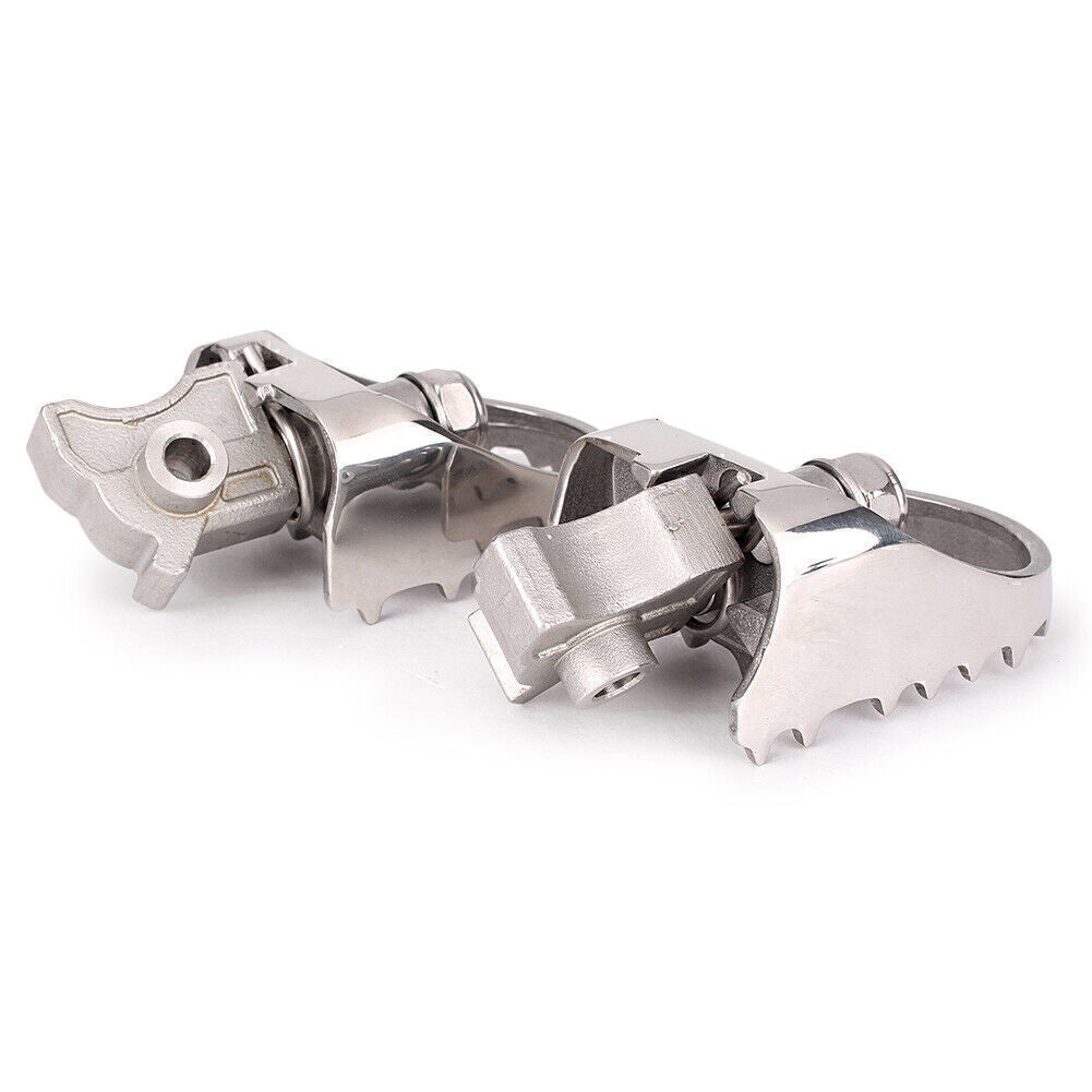 for BMW R1200GS ADV 2013-2017 Silver Front Rider Rear Passenger Footpegs Rearset