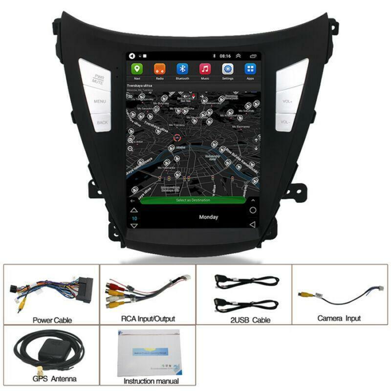 9.7 Android 10.1 Car Radio GPS Player 2+32GB for Hyundai for Elantra 2014 2015 2016