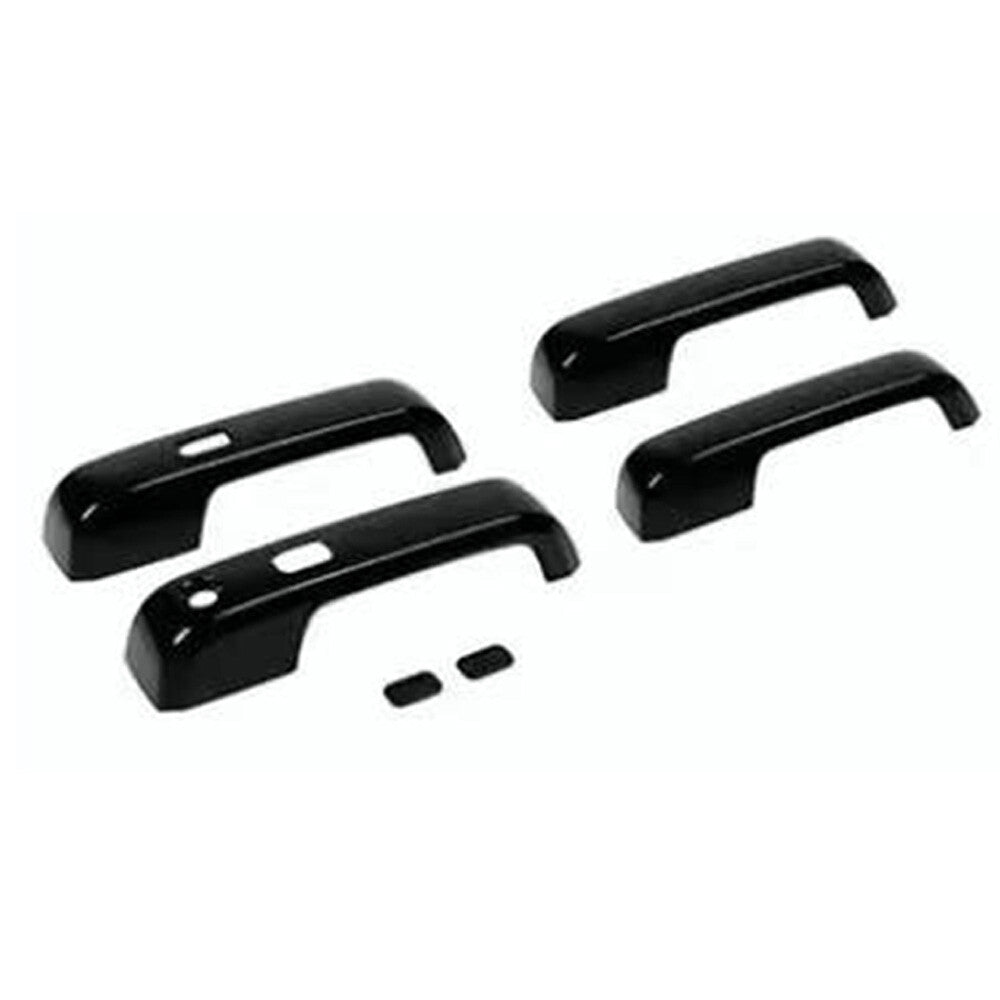 For 2015-2020 for Ford F-150 F150 8pcs Gloss Black Door Handle Covers W/ for Smart Key