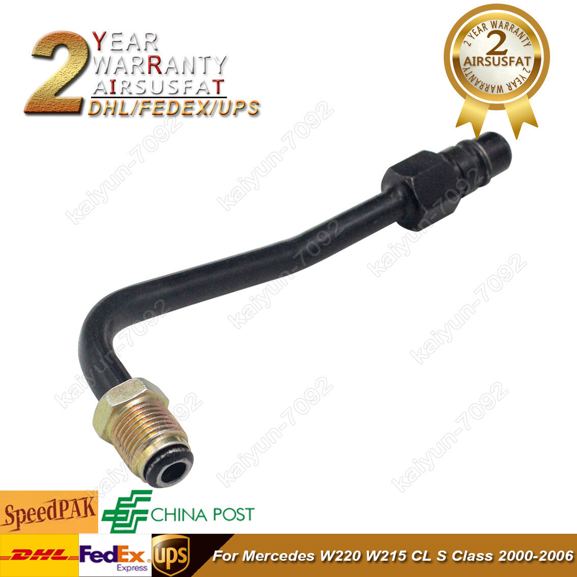 for Mercedes W220 W215 CL S Class 2000-2006 Rear ABC Hydraulic Shock Oil Tube