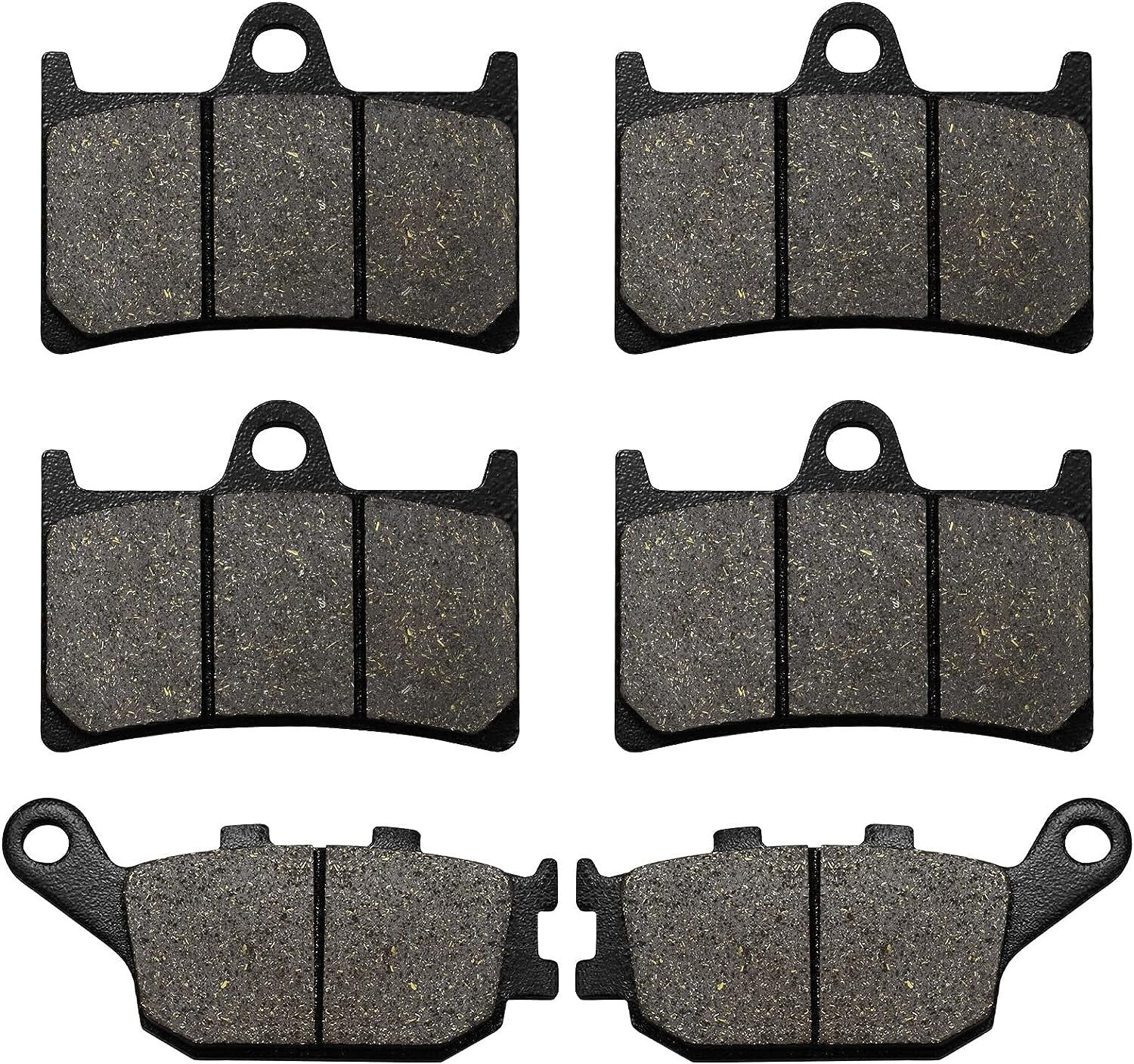 Front Rear Brake Pads Compatible with for Yamaha FZ1 FZ6 FZ8 YZF R1/R6/R6S 2003