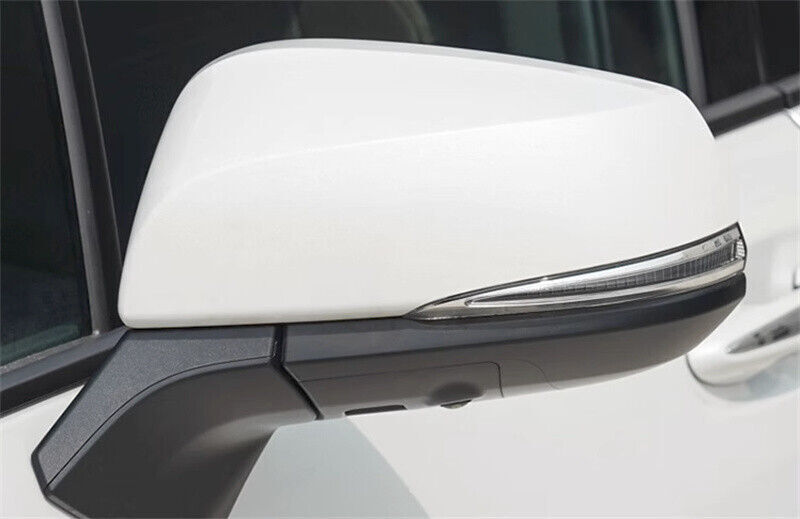 Pearl White LH Rearview Side Wing Mirror Shell Cover Cap for Toyota for Sienna 21-23