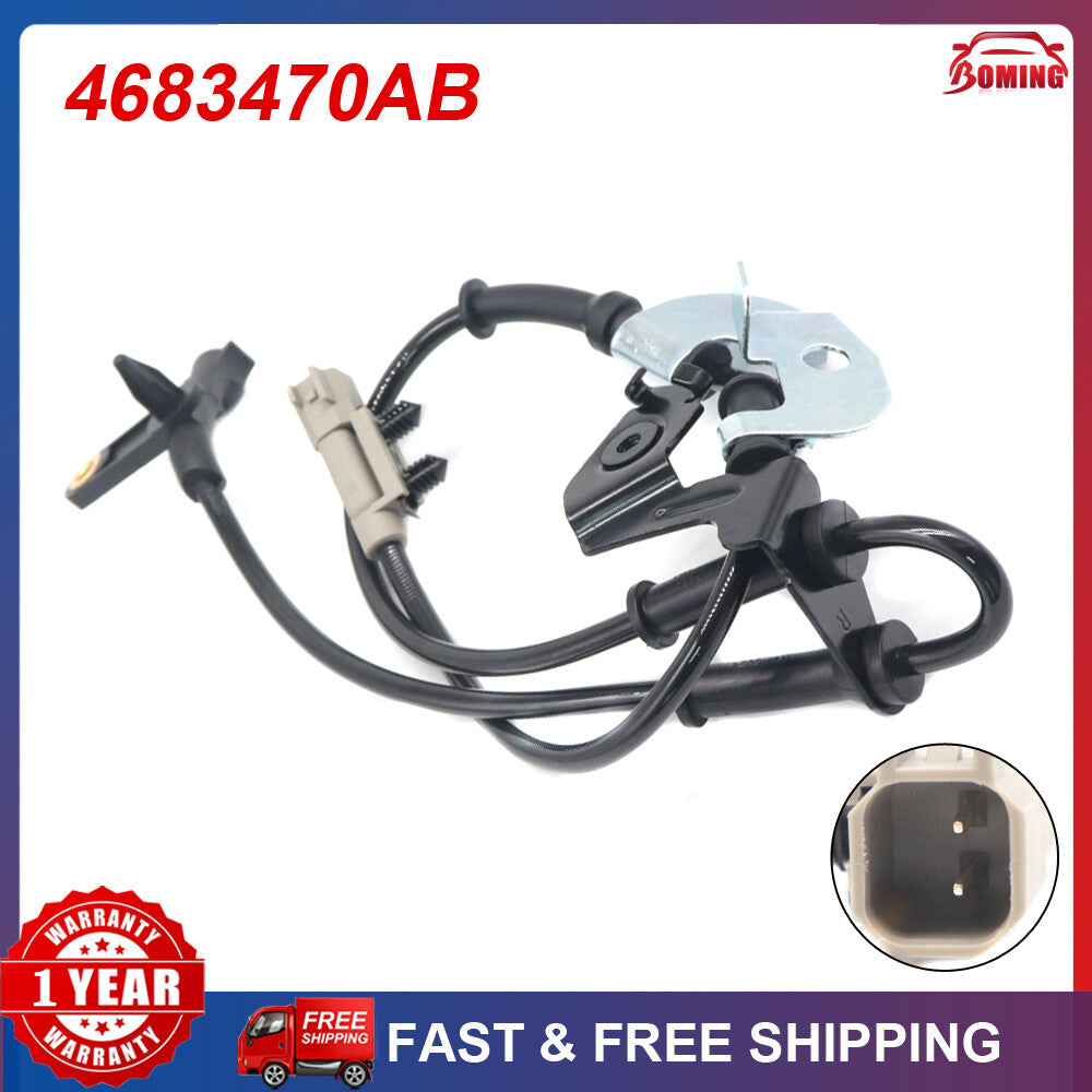 4683470AB Front Right ABS Wheel Speed Sensor for CHRYSLER for Dodge 2001-2005 New