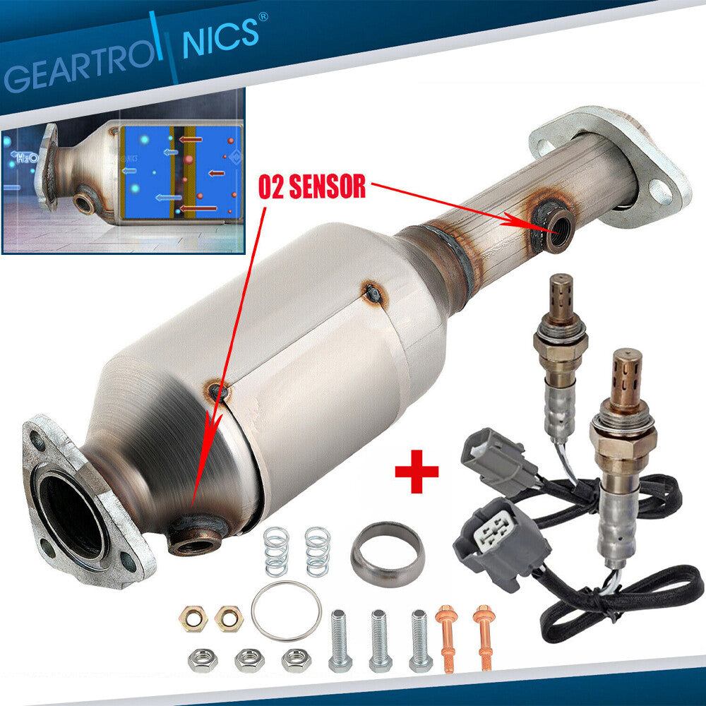 Catalytic Converter with Oxygen Sensor Kit for Honda CR-V CRV 1997-2001 2.0L US