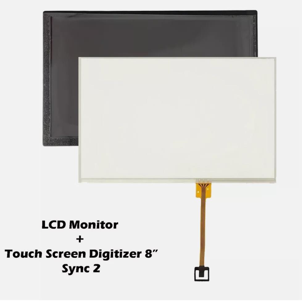 8 Touch Screen LCD Monitor FOR 2011-16 for Ford Edge SYNC 2 for Ford Radio Replacement