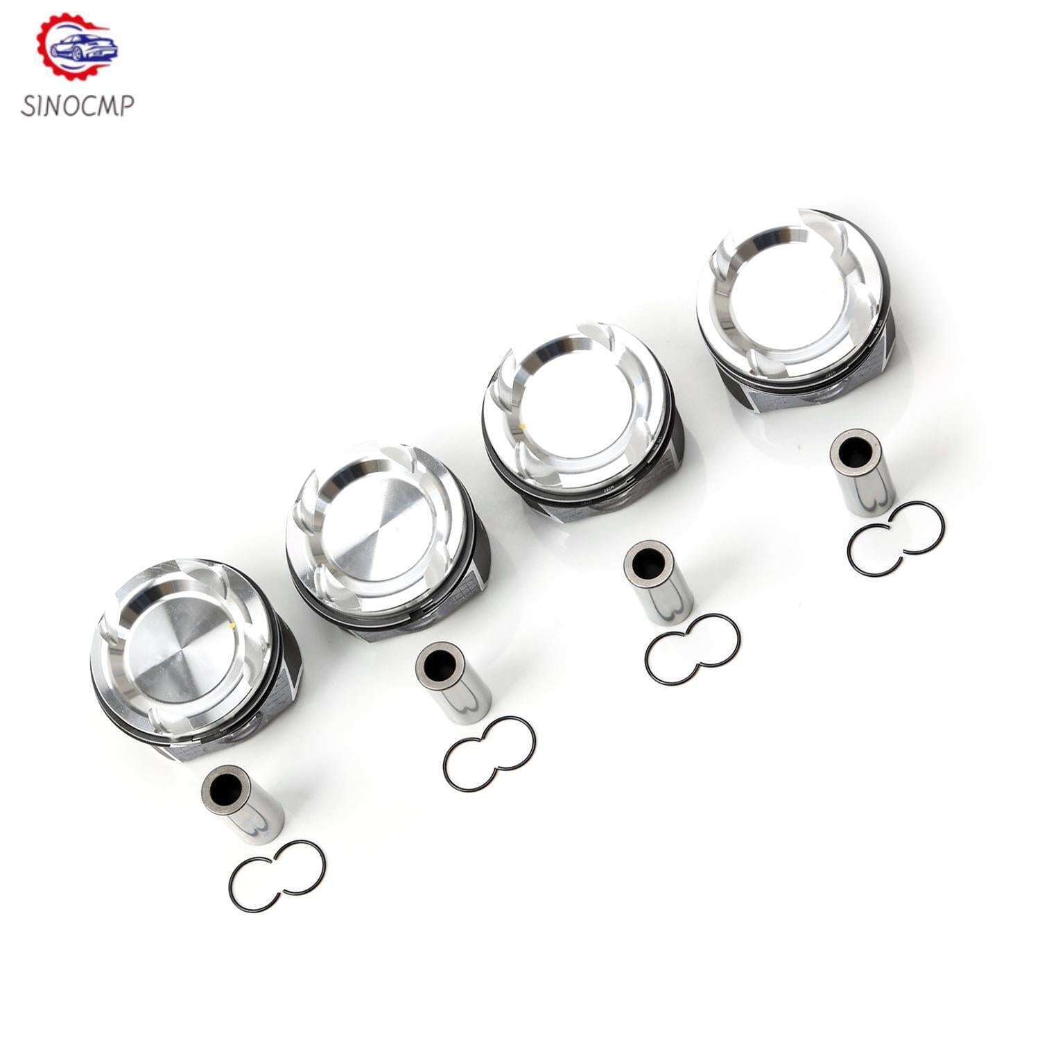 M282.914 1.3T Engine Pistons  Rings Set 10.6:1 for 2019-2022 for Mercedes-Benz A200