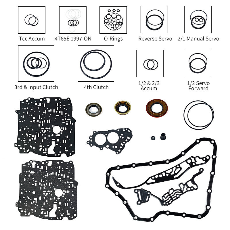 4T65E Transmission Overhaul Rebuild Kit Level 2 Fits For 2004-On for Chevrolet for Buick