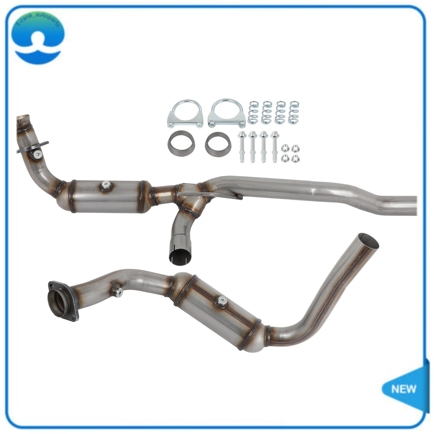 Front Catalytic Converter for Jeep Liberty 2008 - 2012 3.7L EPA Left Rear Right