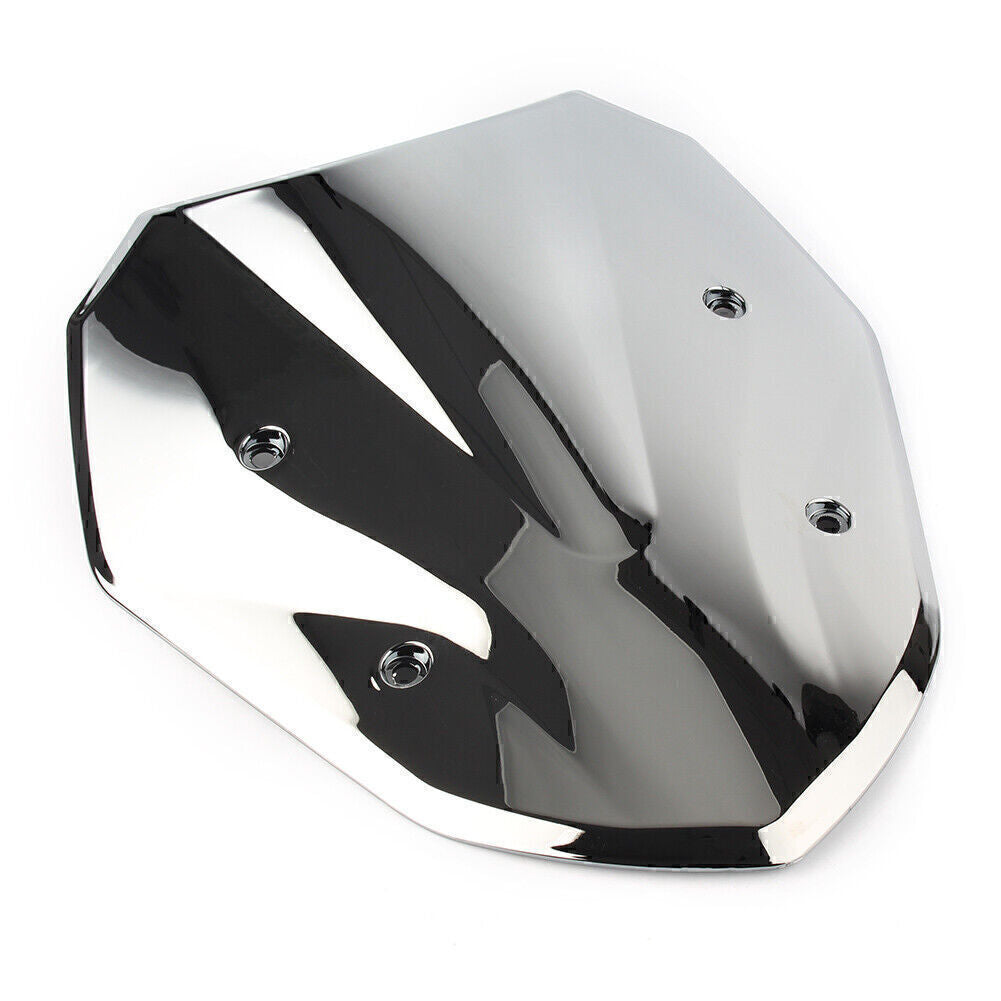 Fit for BMW S1000XR 2014 - 2018 Silver Windshield Wind Screen Motorcycle UK