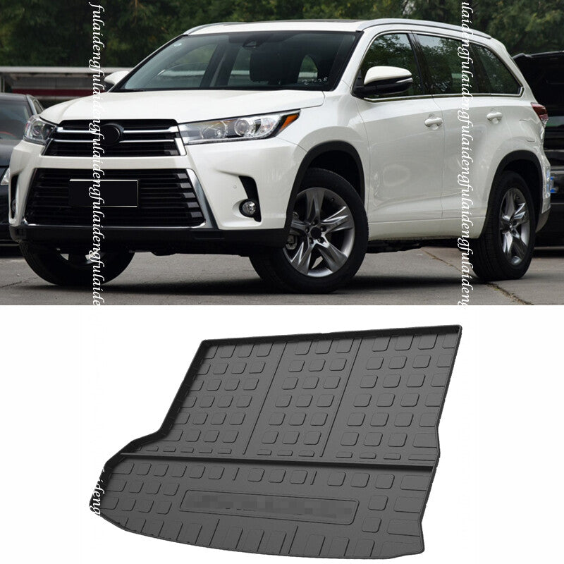 1pc Rear Trunk Area Floor Cargo Tray Liner Mat Pad for TOYOTA HIGHLANDER 2014-19