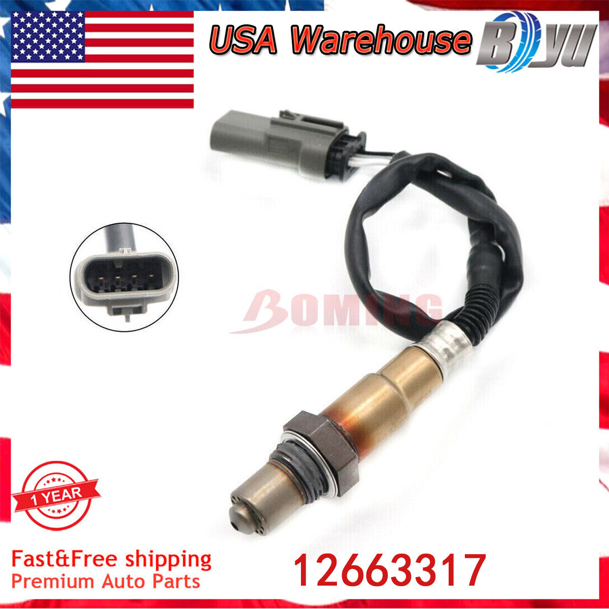 New Oxygen Sensor 12663317 for Buick for Chevrolet for Cruze Malibu Volt for GMC Terrain
