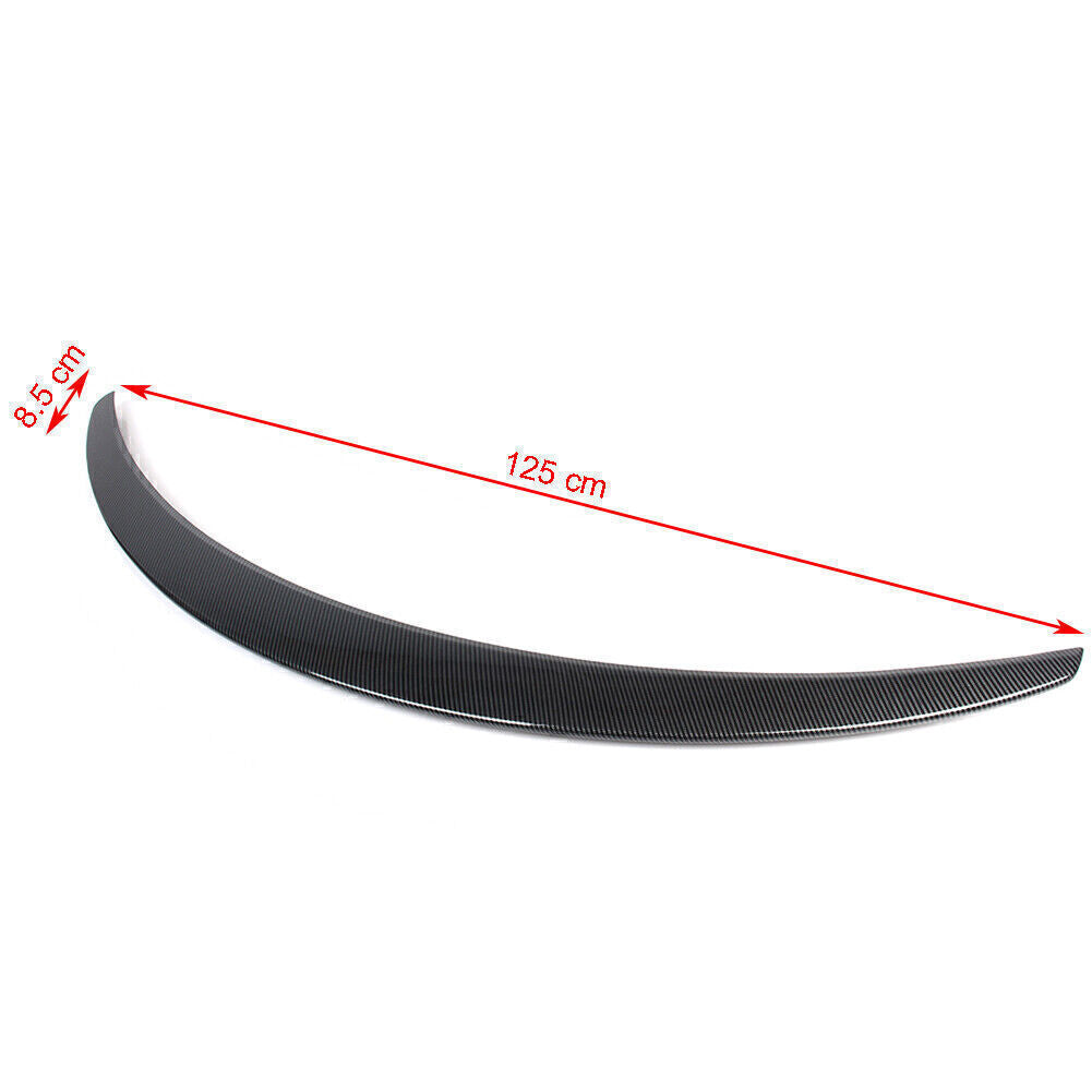 Carbon Fiber Tail Wing Rear Trunk Spoiler For 16-21 for Benz C-Class W205 C205 Coupe
