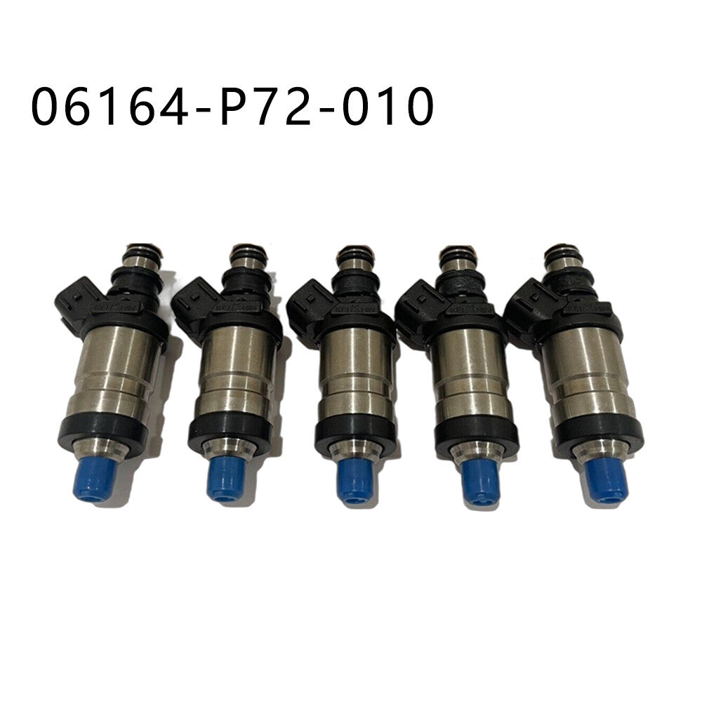 5PCS FUEL INJECTORS 06164-P72-010 for ACURA 97-98 TL 2.5L