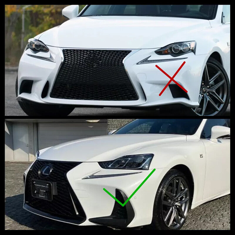 Daytime Running Lights (DRL) and Turn Signals are applicable to 2017-2020 for Lexus IS200t/300 IS250 350 F
