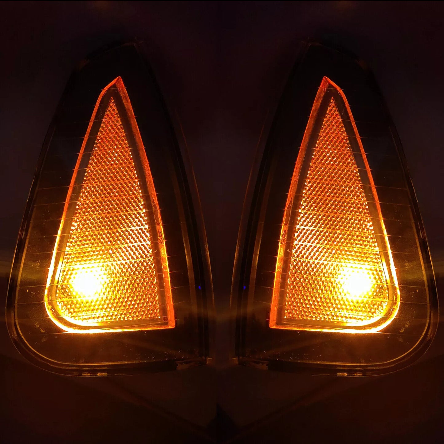 White Side Marker Parking Turn Signal Corner Lights fit 06-10 for Dodge Charge