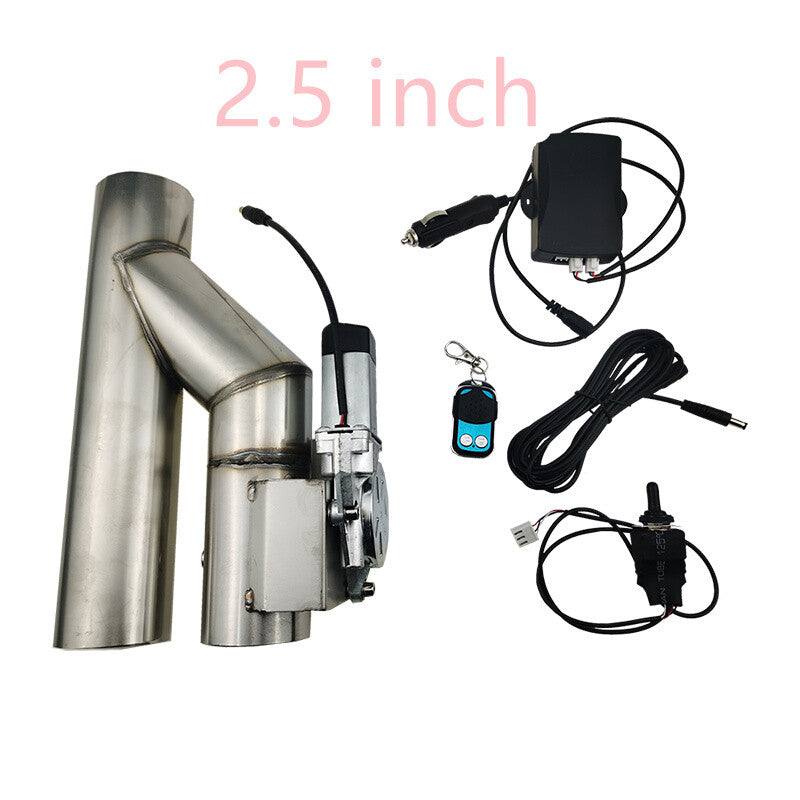 2.5 Electric Exhaust Butterfly Single Control Valve with Remote Manual Switch