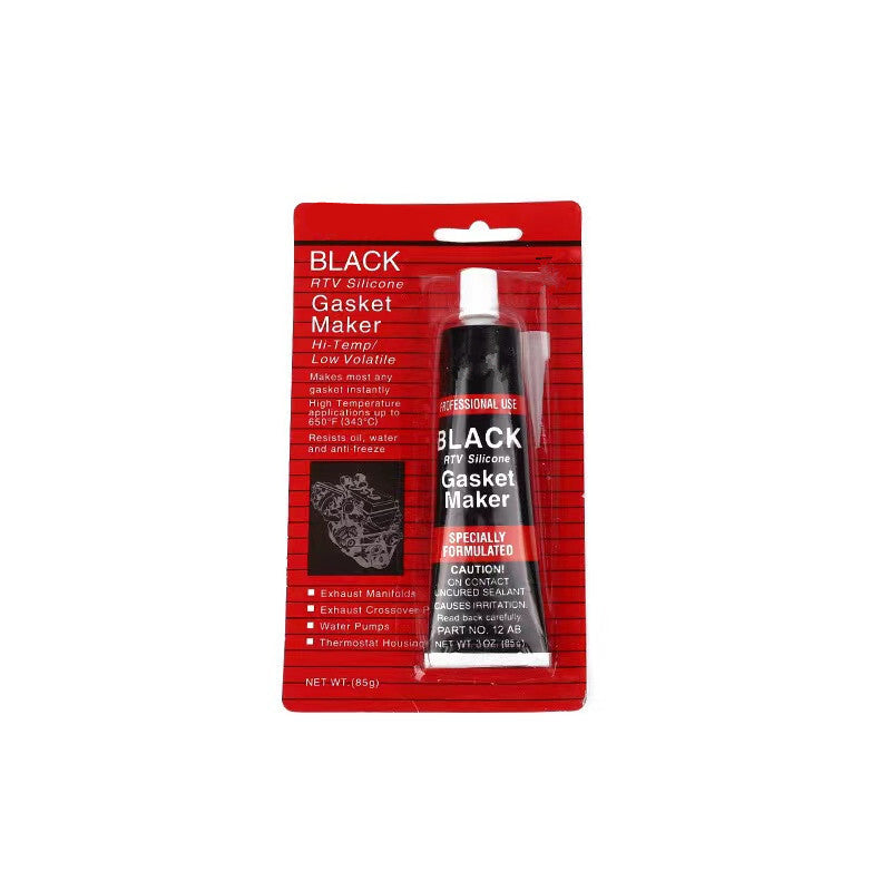 2x Car Black Engine Gasket Sealer Strong Adhesive Glue Waterproof Fastening Glue