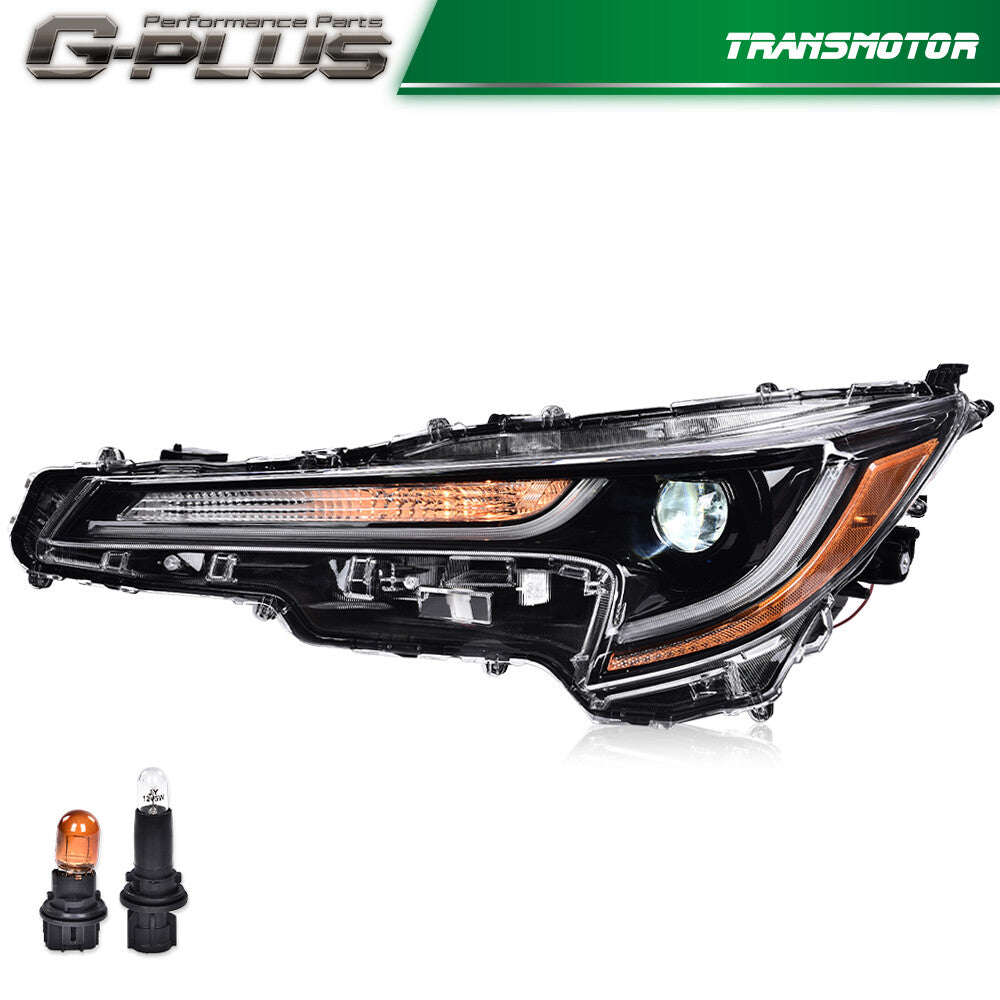 Applicable to 2020-2022 for Toyota for Corolla L LE headlights (LED, driver's side)