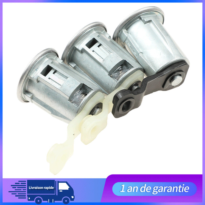 KIT 3 BARILLET DE PORTE + 1 ANTIVOL DE DIRECTION NEIMAN POUR BERLINGO PARTNER