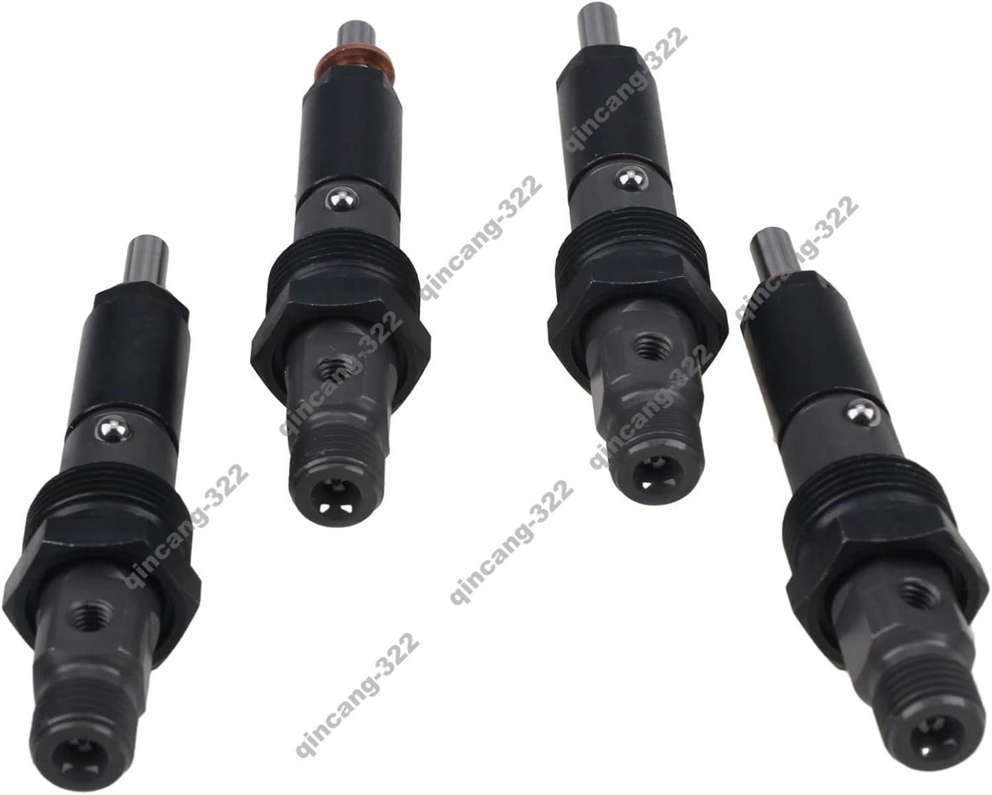 4 Pcs Fuel Injector 6732-11-3402 for Komatsu S4D102E 3.9 Engine