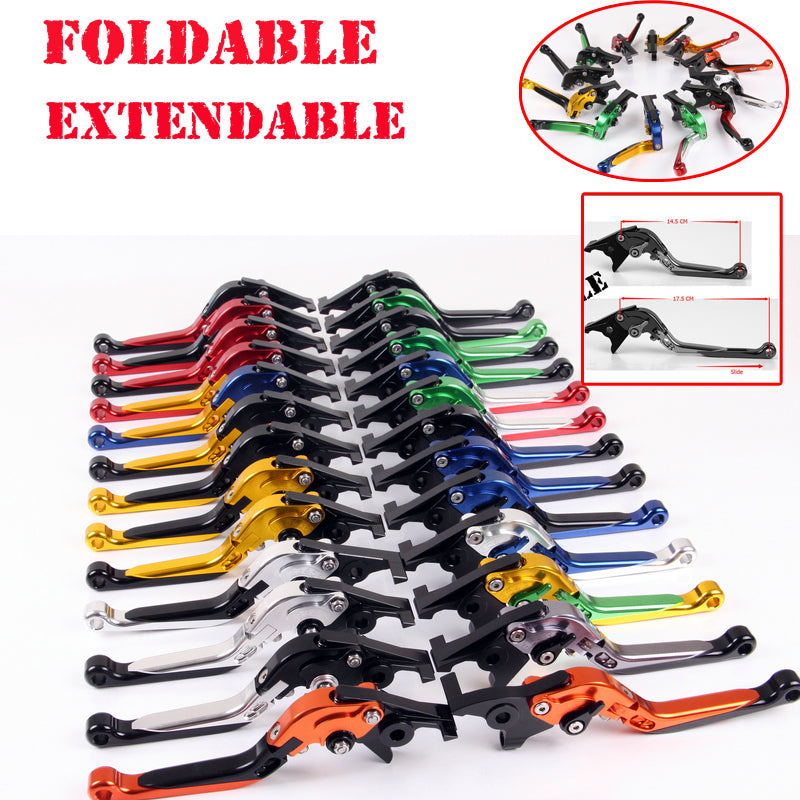 CNC FoldingExtendy Brake Clutch Levers For TUONO/1000R 2003-2009 08 07