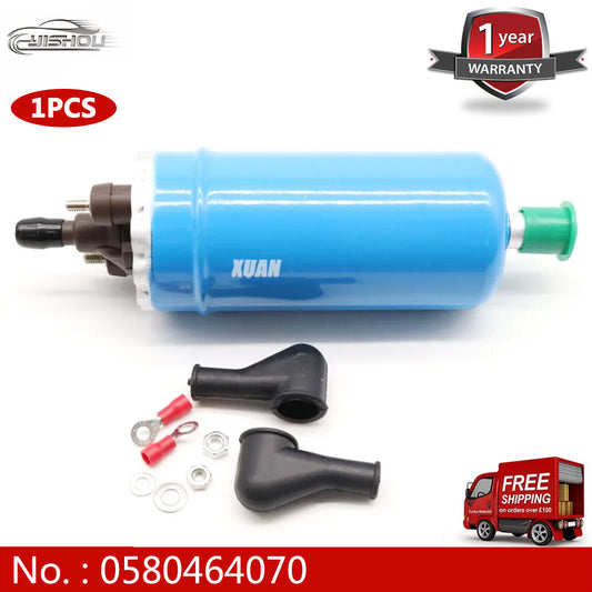 0580464070 new universal external direct-flow fuel pump suitable for Alfa, for BMW , for Chrysler , and for Dodge .