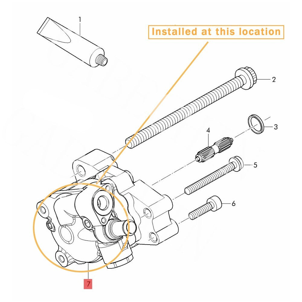 Suitable for Bentley Flying Spur, GT, GTC Power STEERING PUMP 3W0422154J