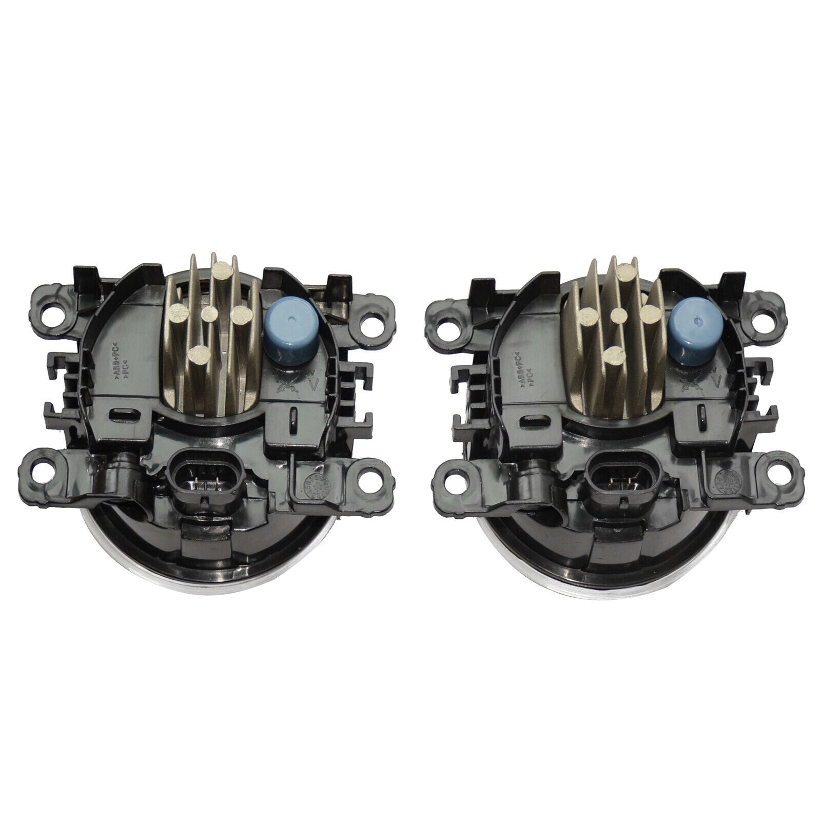 2Pcs Front Bumper Fog Driving Lights Lamps Clear Fit for Ford for Mustang 2015-2017