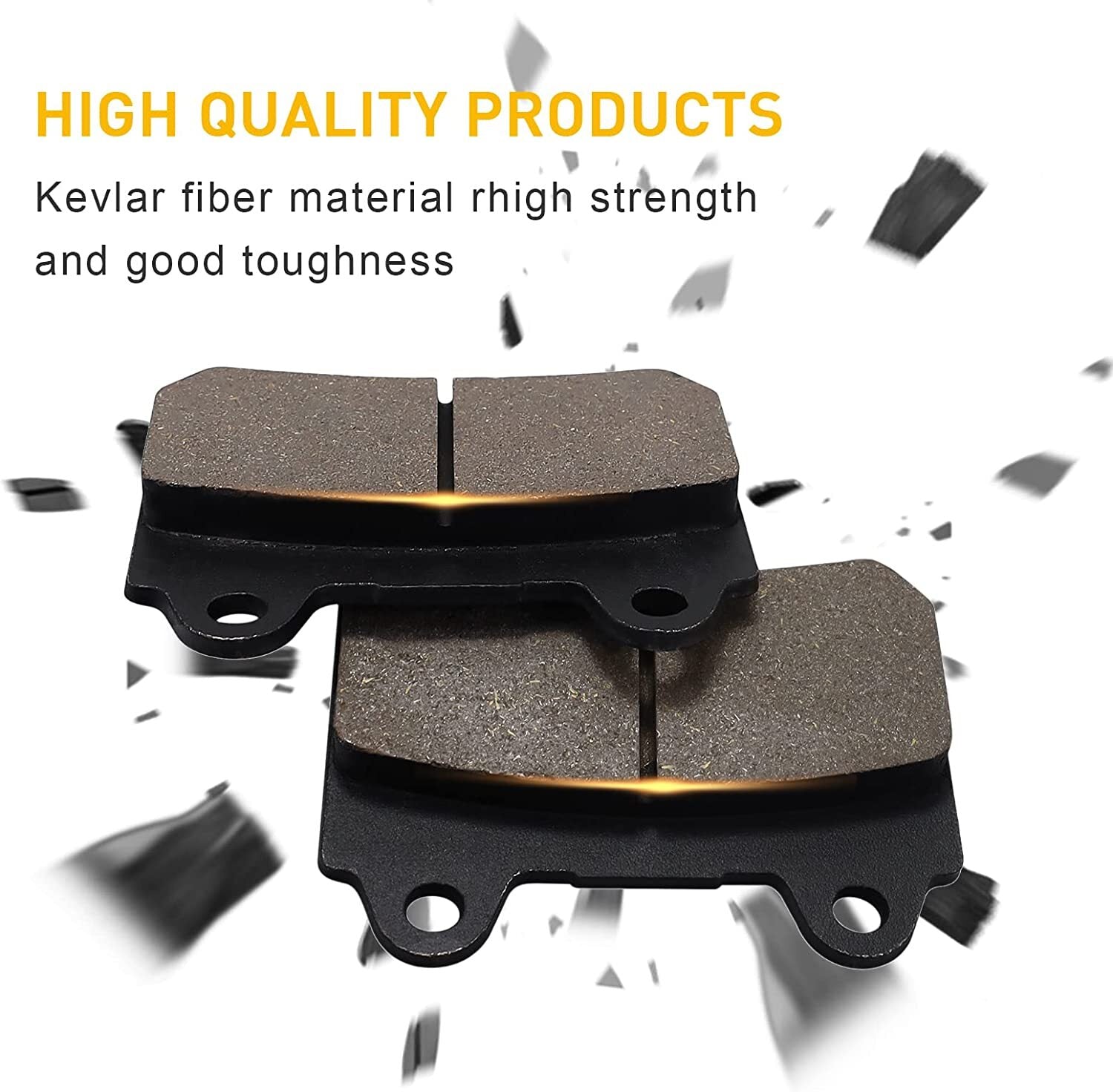 Front Rear Brake Pads for Yamaha XV1600 RoadStar XV1600 RoadStar Silverado