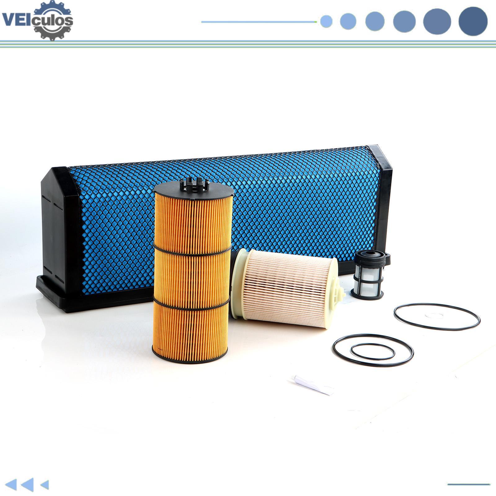 For Detroit DD13 DD15 DD16 P551005 P551063 AF27879 Air  Oil  Fuel Filter Kit