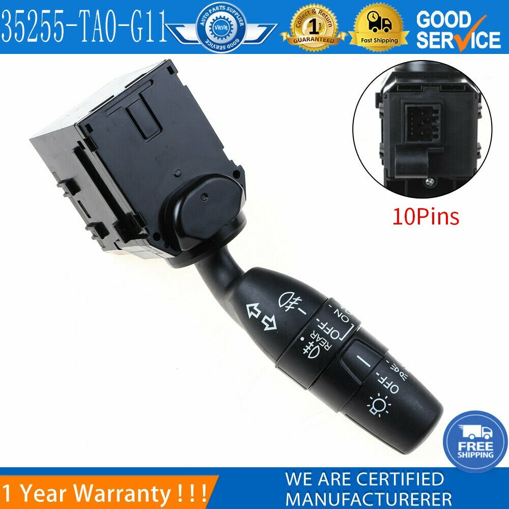 35255-TA0-G11 Illuminated Rotary Signal Switch for Honda Civilian City CRV
