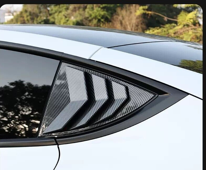 Rear Window Triangl Shutters Protector Panel for Tesla for Model Y Car Accessories23